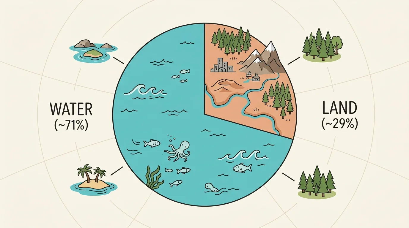 The Blue Planet: Oceans and Distribution